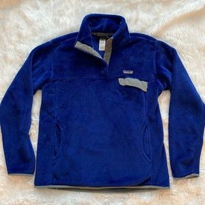 Patagonia Women's Re-Tool Snap-T Pullover Fleece Sweater Womens Large